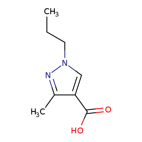 3-Methyl-1-propyl-1h-pyrazole-4-carboxylic acid