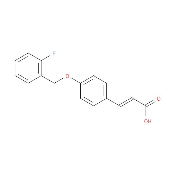 (2E)-3-(4-[(2-Fluorobenzyl)oxy]phenyl)acrylic acid