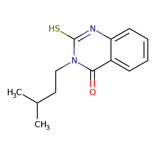 3-(3-methylbutyl)-2-sulfanyl-3,4-dihydroquinazolin-4-one