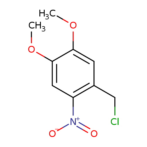 Benzene, 1-(chloromethyl)-4,5-dimethoxy-2-nitro-