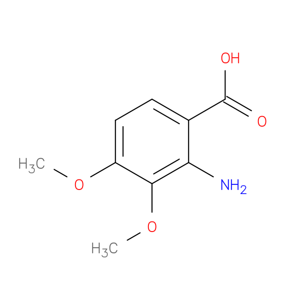 2-Amino-3,4-dimethoxybenzoic acid
