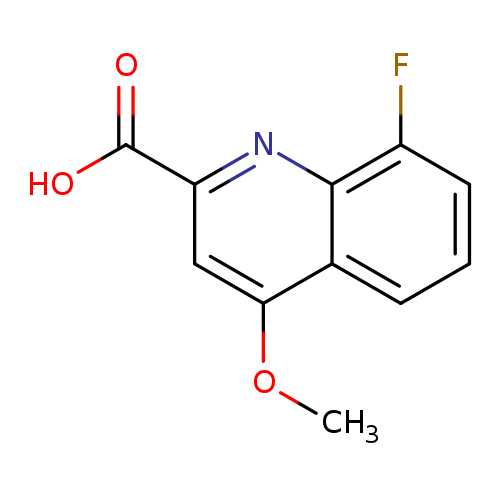 8-Fluoro-4-methoxyquinoline-2-carboxylic acid