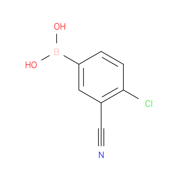Boronic acid, B-(4-chloro-3-cyanophenyl)-