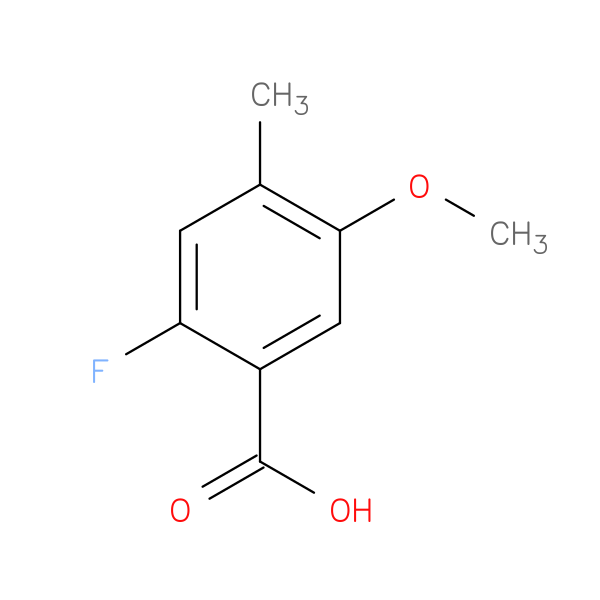 2-Fluoro-5-methoxy-4-methylbenzoic acid