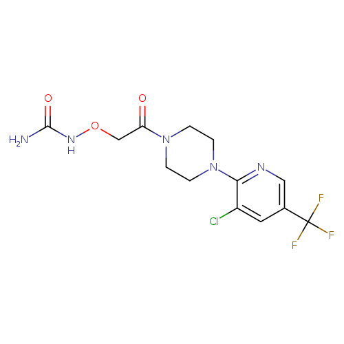 (2-{4-[3-chloro-5-(trifluoromethyl)pyridin-2-yl]piperazin-1-yl}-2-oxoethoxy)urea