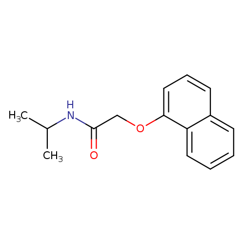 2-(naphthalen-1-yloxy)-N-(propan-2-yl)acetamide