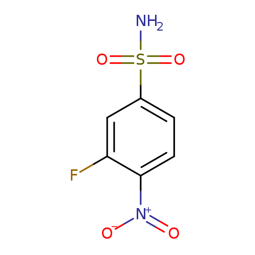 3-fluoro-4-nitrobenzene-1-sulfonamide