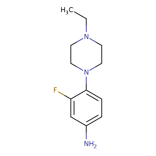 Benzenamine, 4-(4-ethyl-1-piperazinyl)-3-fluoro-