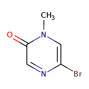 2(1H)-Pyrazinone, 5-bromo-1-methyl-