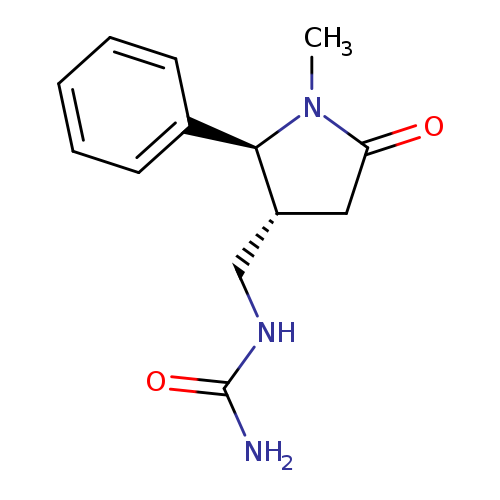 rac-{[(2R,3S)-1-methyl-5-oxo-2-phenylpyrrolidin-3-yl]methyl}urea, trans