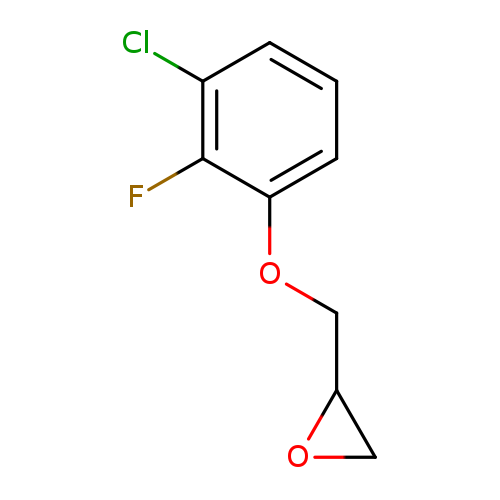 2-[(3-chloro-2-fluorophenoxy)methyl]oxirane