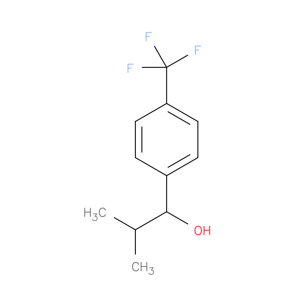 2-methyl-1-(4-(trifluoromethyl)phenyl)propan-1-ol