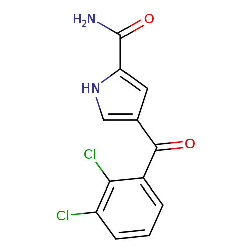 4-(2,3-dichlorobenzoyl)-1H-pyrrole-2-carboxamide