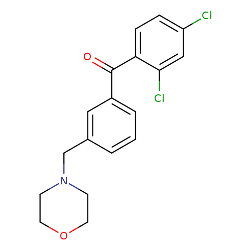 2,4-Dichloro-3'-morpholinomethyl benzophenone