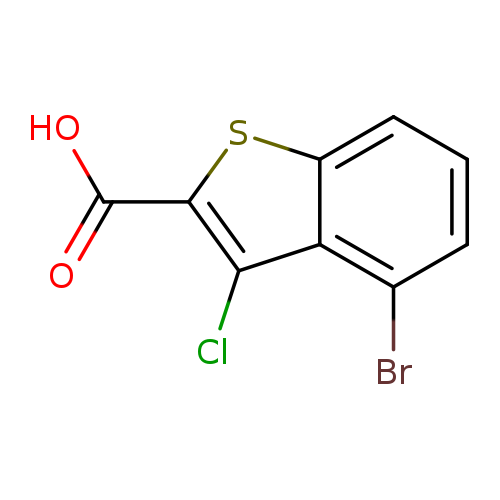 4-Bromo-3-chloro-1-benzothiophene-2-carboxylic acid