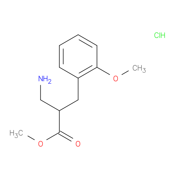 methyl 3-amino-2-[(2-methoxyphenyl)methyl]propanoate hydrochloride
