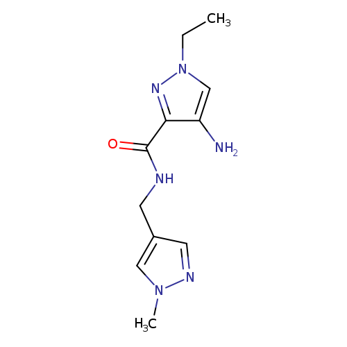 4-amino-1-ethyl-N-[(1-methyl-1H-pyrazol-4-yl)methyl]-1H-pyrazole-3-carboxamide