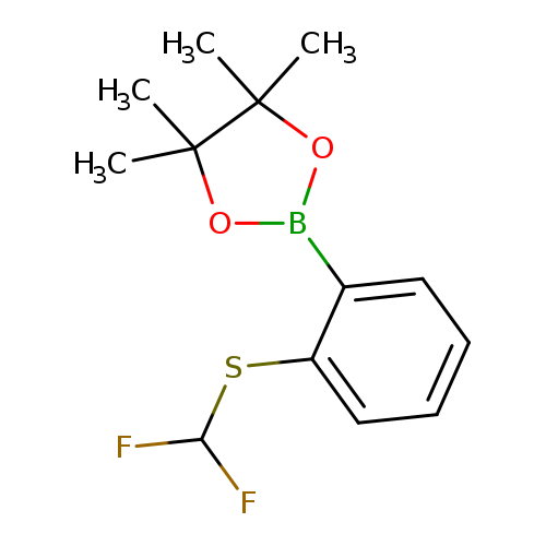 2-{2-[(difluoromethyl)sulfanyl]phenyl}-4,4,5,5-tetramethyl-1,3,2-dioxaborolane