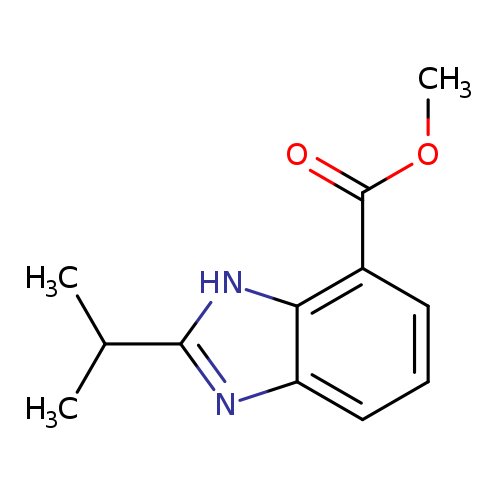 methyl 2-(propan-2-yl)-1H-1,3-benzodiazole-7-carboxylate