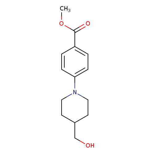 Methyl 4-[4-(hydroxymethyl)piperidin-1-yl]benzoate