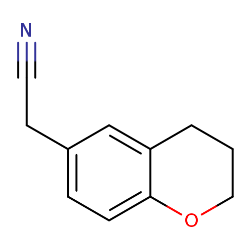 2-(3,4-dihydro-2H-1-benzopyran-6-yl)acetonitrile