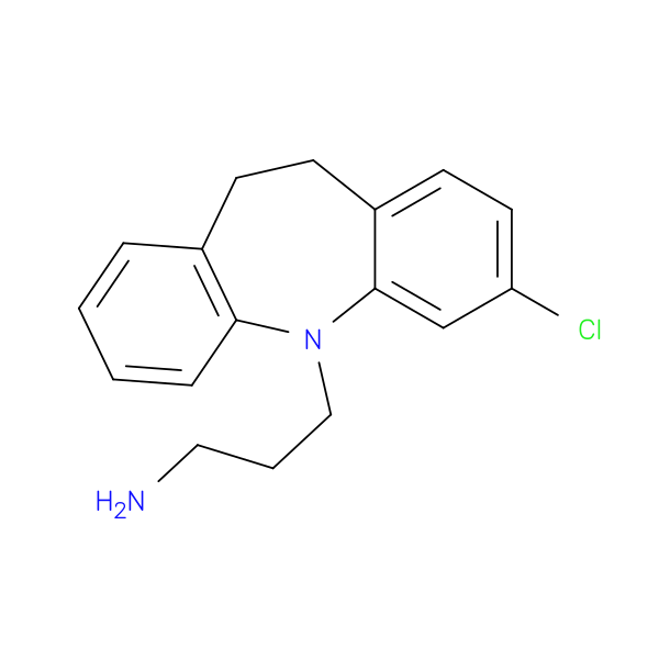 3-(3-Chloro-10，11-dihydro-5H-dibenzo[b，f]azepin-5-yl)propan-1-amine