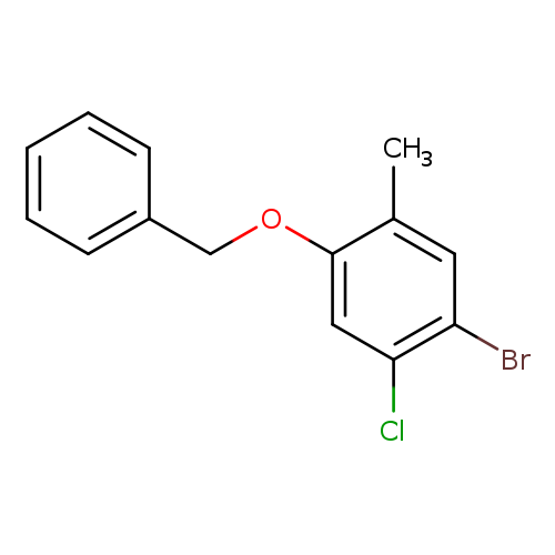 1-(Benzyloxy)-4-bromo-5-chloro-2-methylbenzene