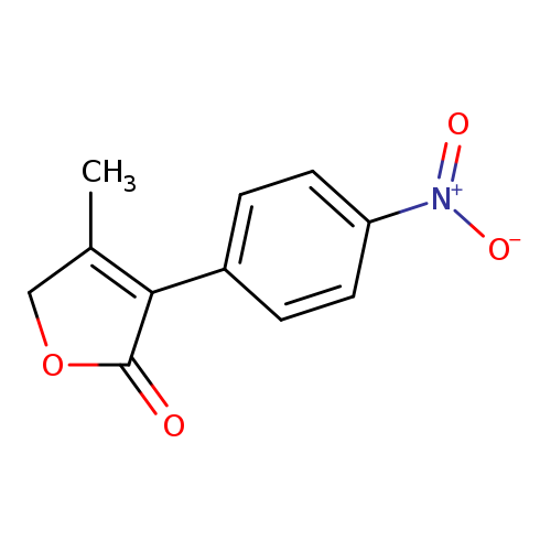 4-methyl-3-(4-nitrophenyl)-2,5-dihydrofuran-2-one
