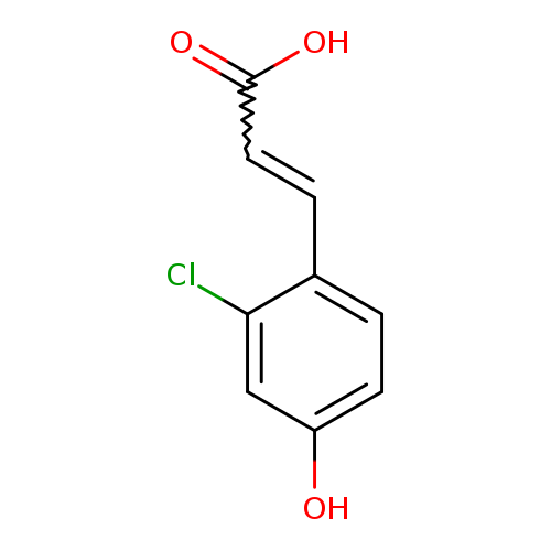 2-CHLORO-4-HYDROXYCINNAMIC ACID