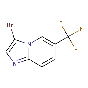 Imidazo[1,2-a]pyridine, 3-bromo-6-(trifluoromethyl)-