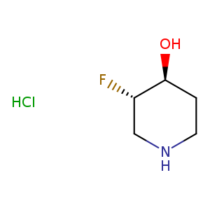 (3R,4R)-Rel-3-fluoro-4-piperidinol hydrochloride