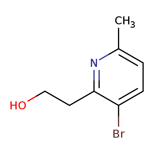 2-(3-bromo-6-methylpyridin-2-yl)ethan-1-ol