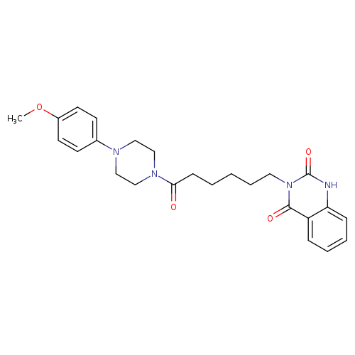 3-{6-[4-(4-methoxyphenyl)piperazin-1-yl]-6-oxohexyl}-1,2,3,4-tetrahydroquinazoline-2,4-dione