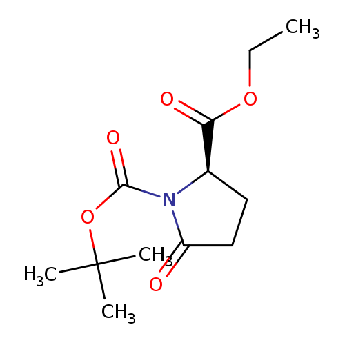 1,2-Pyrrolidinedicarboxylic acid, 5-oxo-, 1-(1,1-dimethylethyl) 2-ethyl ester, (2R)-