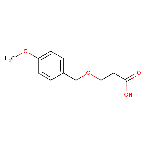 3-[(4-methoxyphenyl)methoxy]propanoic acid