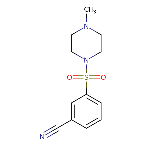3-((4-Methylpiperazin-1-yl)sulfonyl)benzonitrile