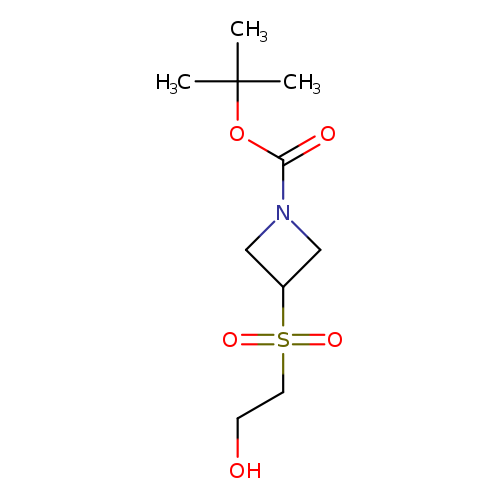 tert-Butyl3-((2-hydroxyethyl)sulfonyl)azetidine-1-carboxylate