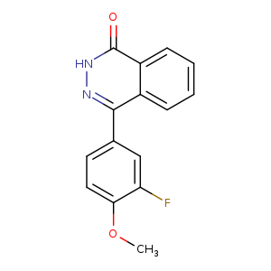 4-(3-fluoro-4-methoxyphenyl)-1,2-dihydrophthalazin-1-one