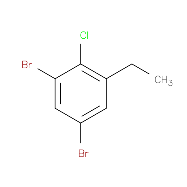 1,5-Dibromo-2-chloro-3-ethylbenzene