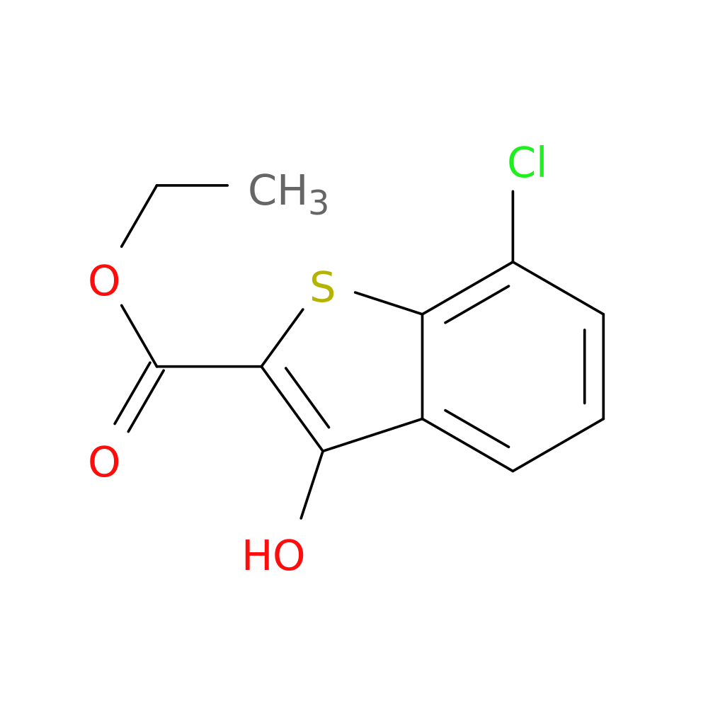 Ethyl 7-chloro-3-hydroxybenzo[b]thiophene-2-carboxylate