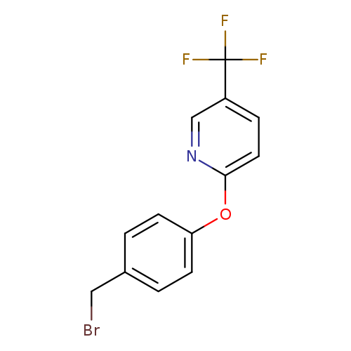 2-(4-(Bromomethyl)phenoxy)-5-(trifluoromethyl)pyridine
