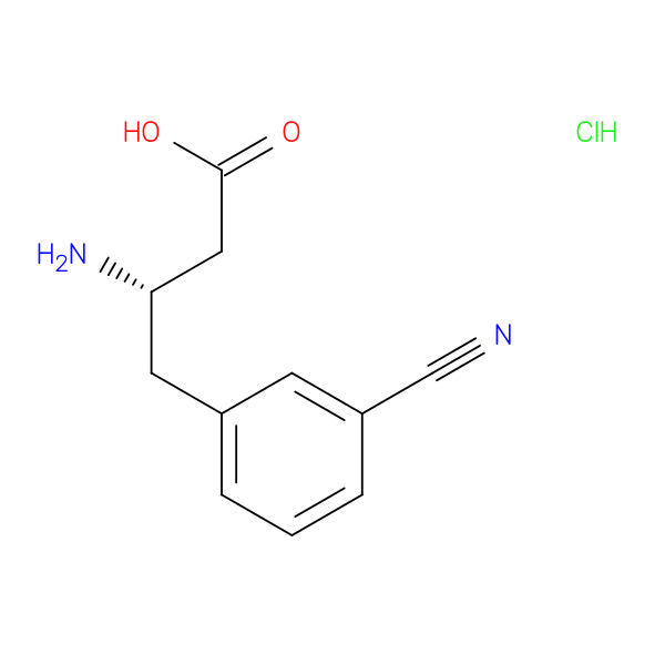 (S)-3-Amino-4-(3-cyanophenyl)butanoic acid hydrochloride