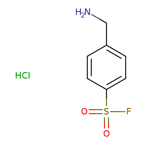 4-(aminomethyl)benzene-1-sulfonyl fluoride hydrochloride