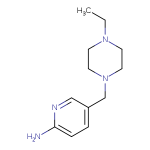 2-Pyridinamine, 5-[(4-ethyl-1-piperazinyl)methyl]-