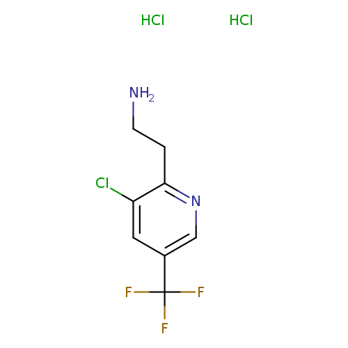 2-[3-chloro-5-(trifluoromethyl)pyridin-2-yl]ethan-1-aminedihydrochloride