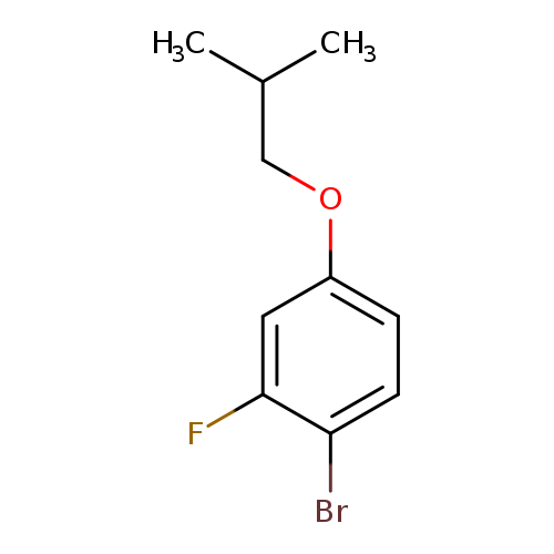 1-Bromo-2-fluoro-4-(2-methylpropoxy)benzene
