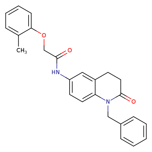 N-(1-benzyl-2-oxo-1,2,3,4-tetrahydroquinolin-6-yl)-2-(2-methylphenoxy)acetamide