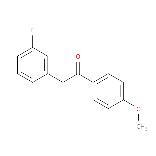 2-(3-Fluorophenyl)-1-(4-methoxyphenyl)ethanone