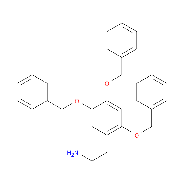 2-[2,4,5-tris(benzyloxy)phenyl]ethanamine hydrochloride