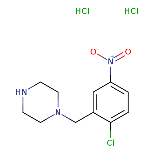 1-(2-Chloro-5-nitro-benzyl)-piperazine dihydrochloride